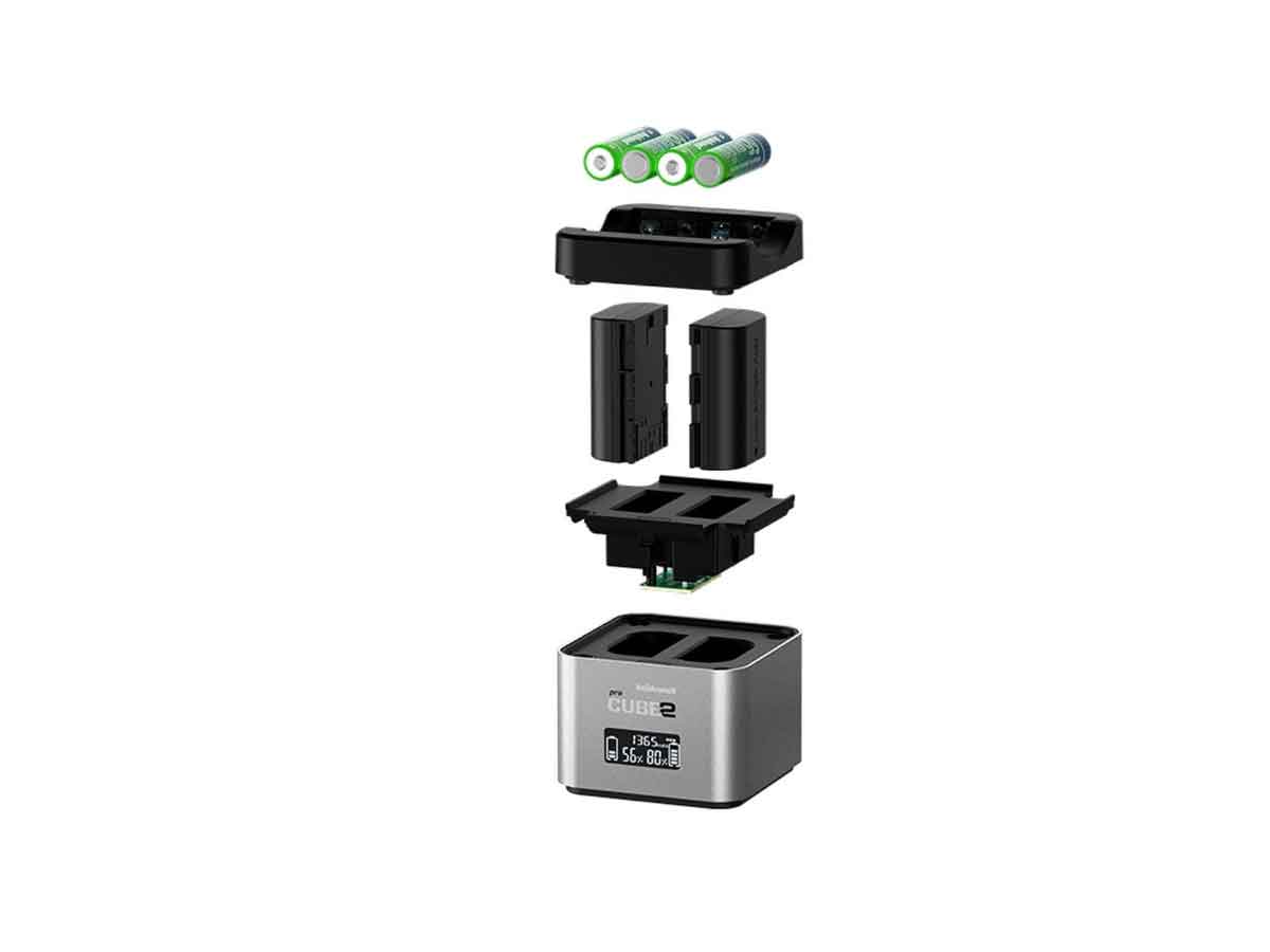 Hahnel ProCube 2 Twin Charger for Canon Li-Ion Batteries