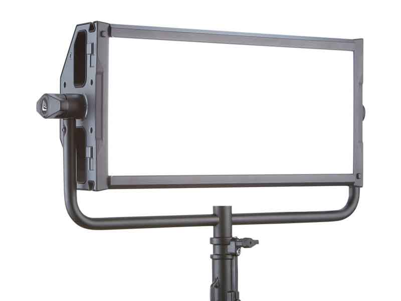 LitePanels Gemini 2x1 Bi-Colour LED Soft Panel with Pole Operated Yoke Mount