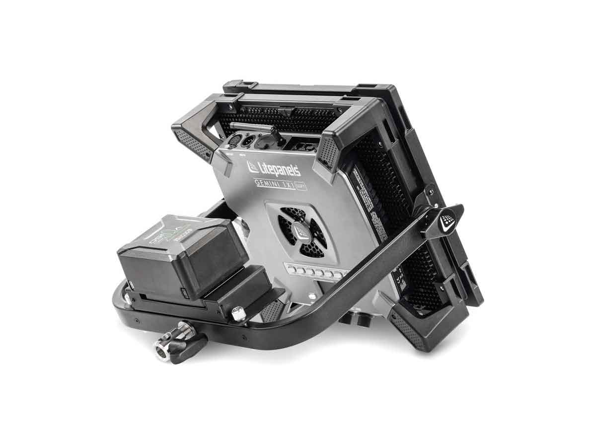 LitePanels Gemini 1x1 Soft Bi-Colour RGBWW LED Light Soft Panel with Pole Operated Yok