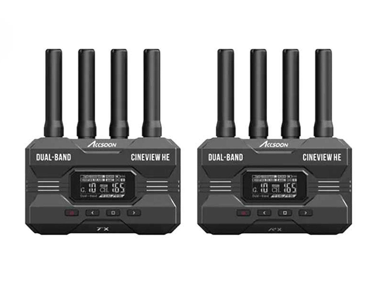 Accsoon CineView HE Wireless Video Transmitter & Receiver Kit
