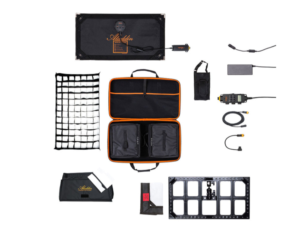 Aladdin All-in 2 (100W Bi-Colour) Gaffer Kit