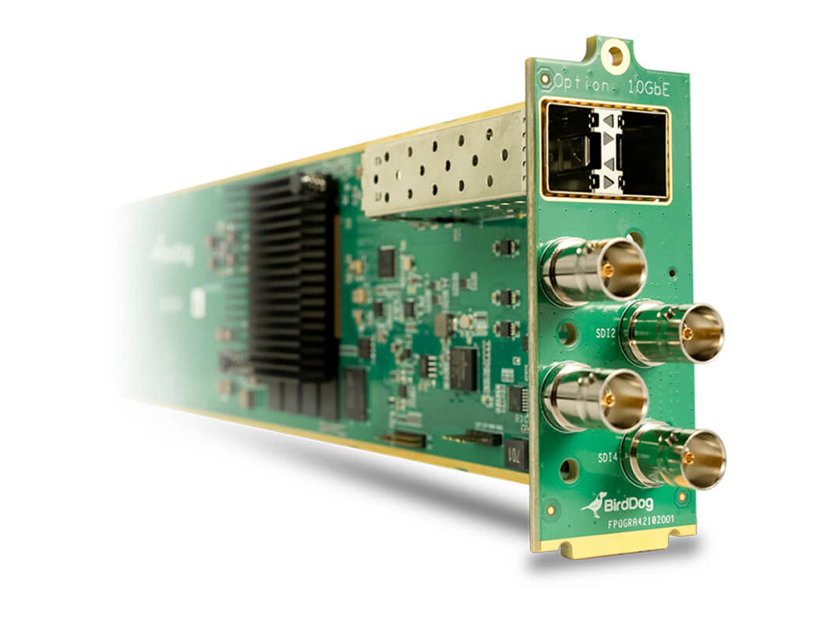 BirdDog OpenGear 4-Channel NDI Encoder/Decoder