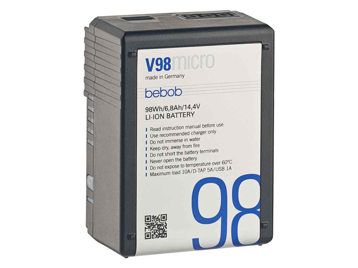 Bebob V98micro V-Mount Lithium-Ion Battery - 14.4V / 6.8Ah