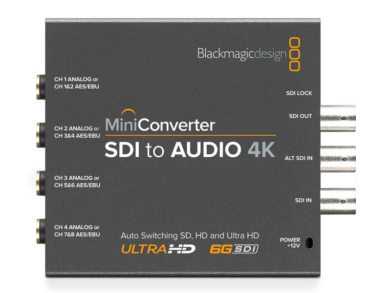 Blackmagic Design Mini Converter SDI to Audio 4K