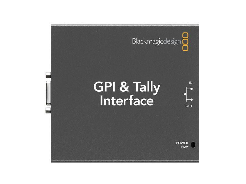 Blackmagic Design GPI + Tally Interface