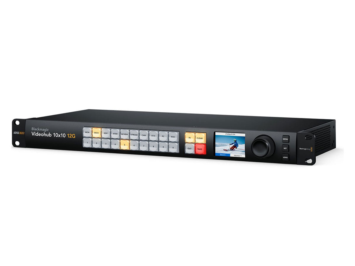 Blackmagic Videohub 10x10 12G