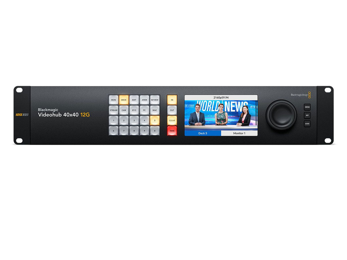 Blackmagic Videohub 40x40 12G