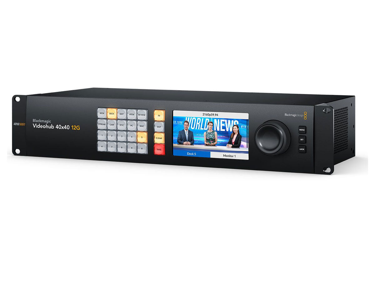 Blackmagic Videohub 40x40 12G