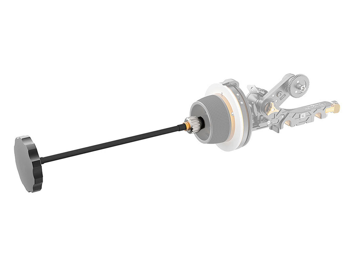 Bright Tangerine 10"/27cm Flexible Handwheel with Zero backlash Coupling