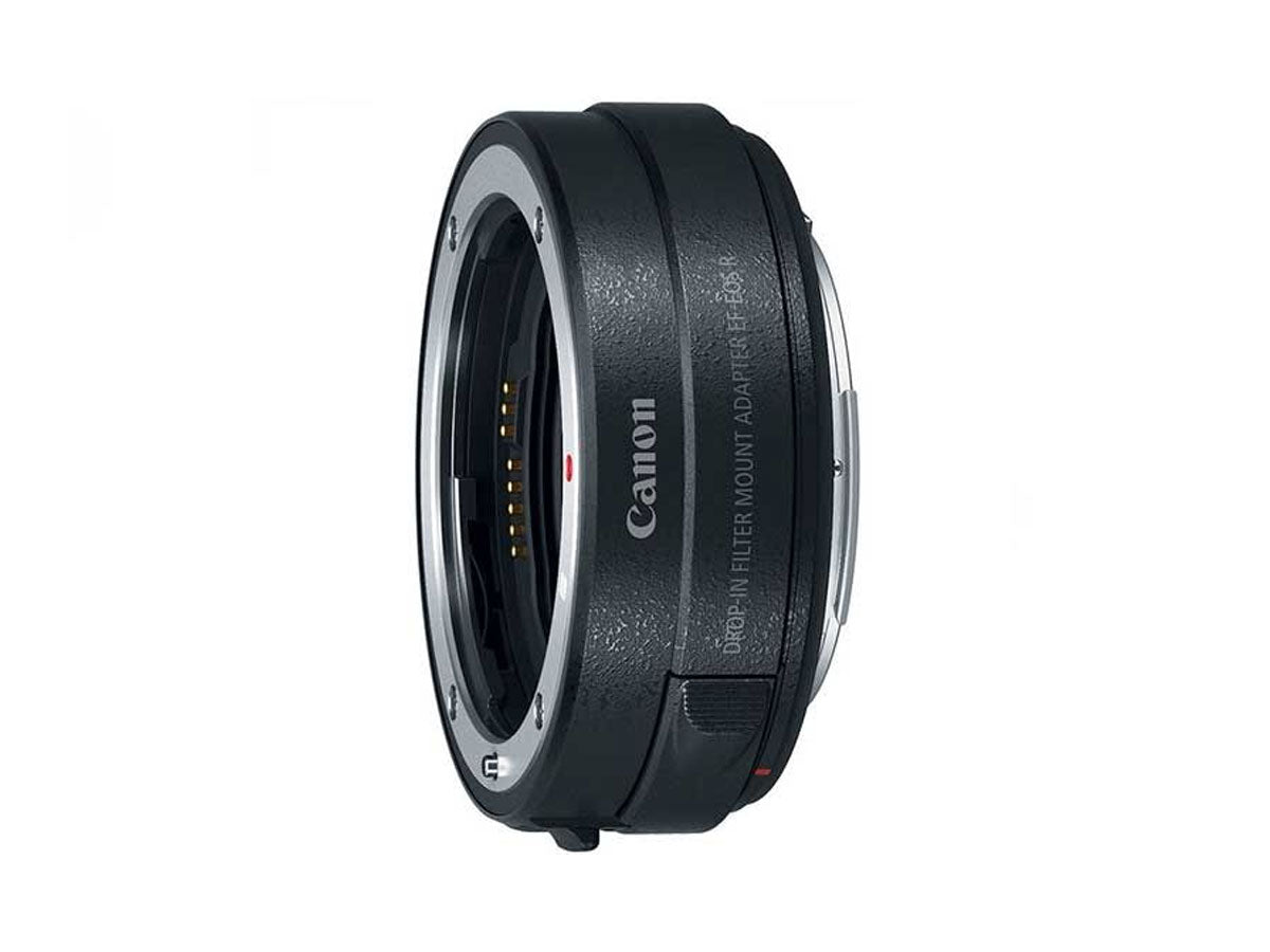 Canon Drop-In Filter Mount Adapter EF-EOS R with Drop-In Variable ND Filter A