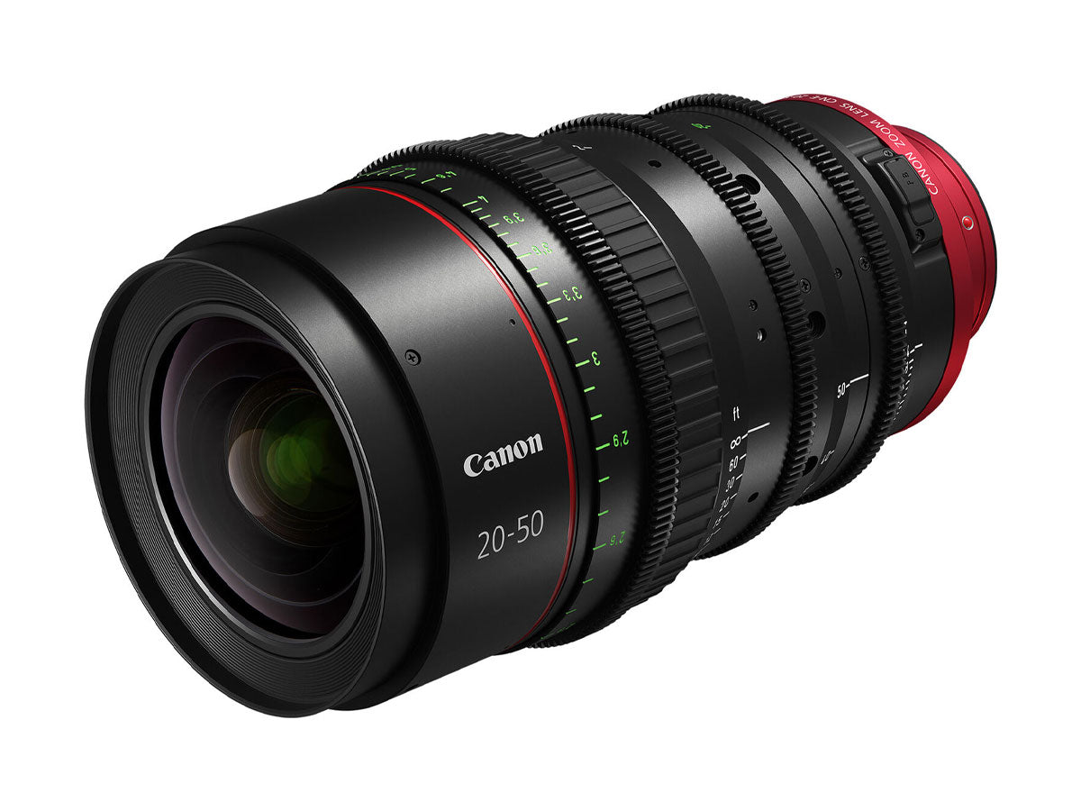 Canon CN-E 20-50mm T2.4 L F Cinema Lens (Metric Scale) - EF Mount