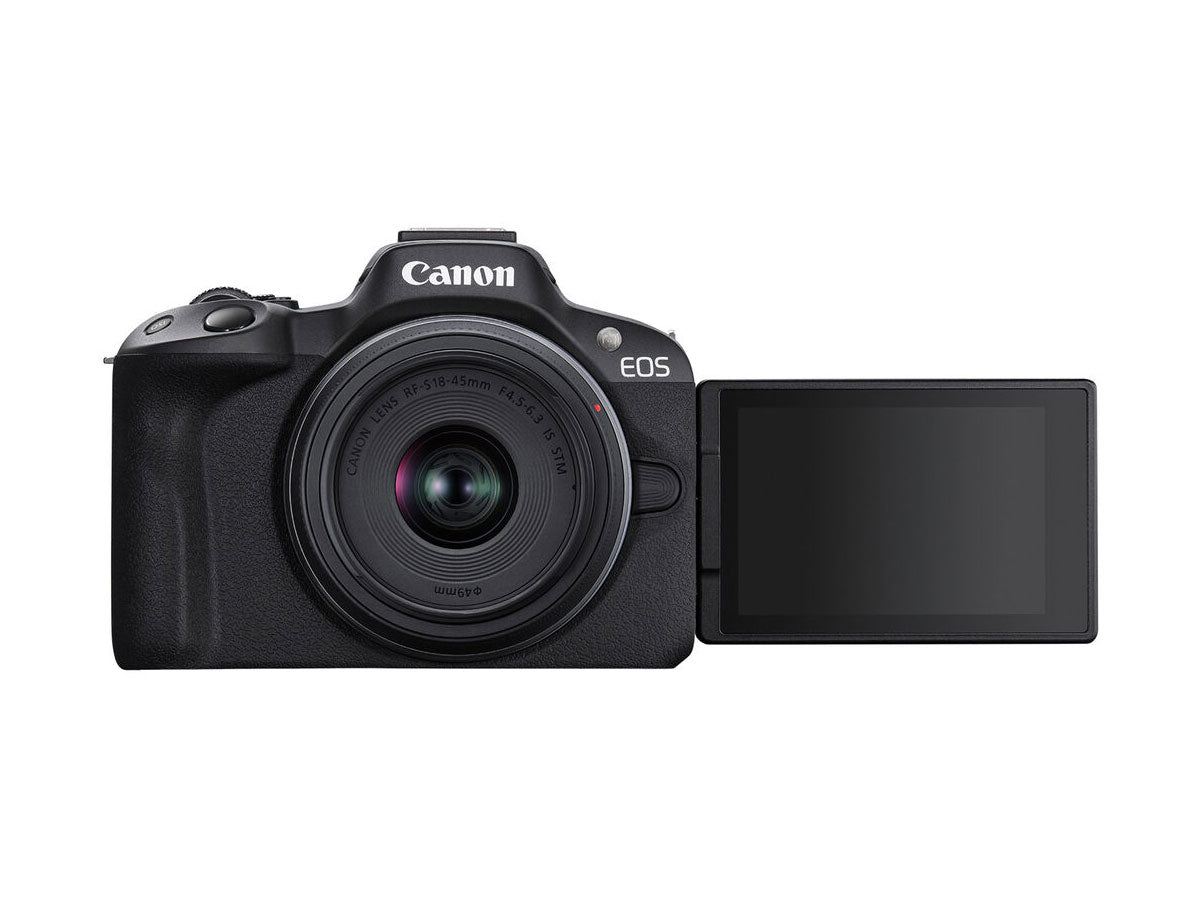 Canon EOS R50 Digital Camera with RF-S 18-45mm Lens