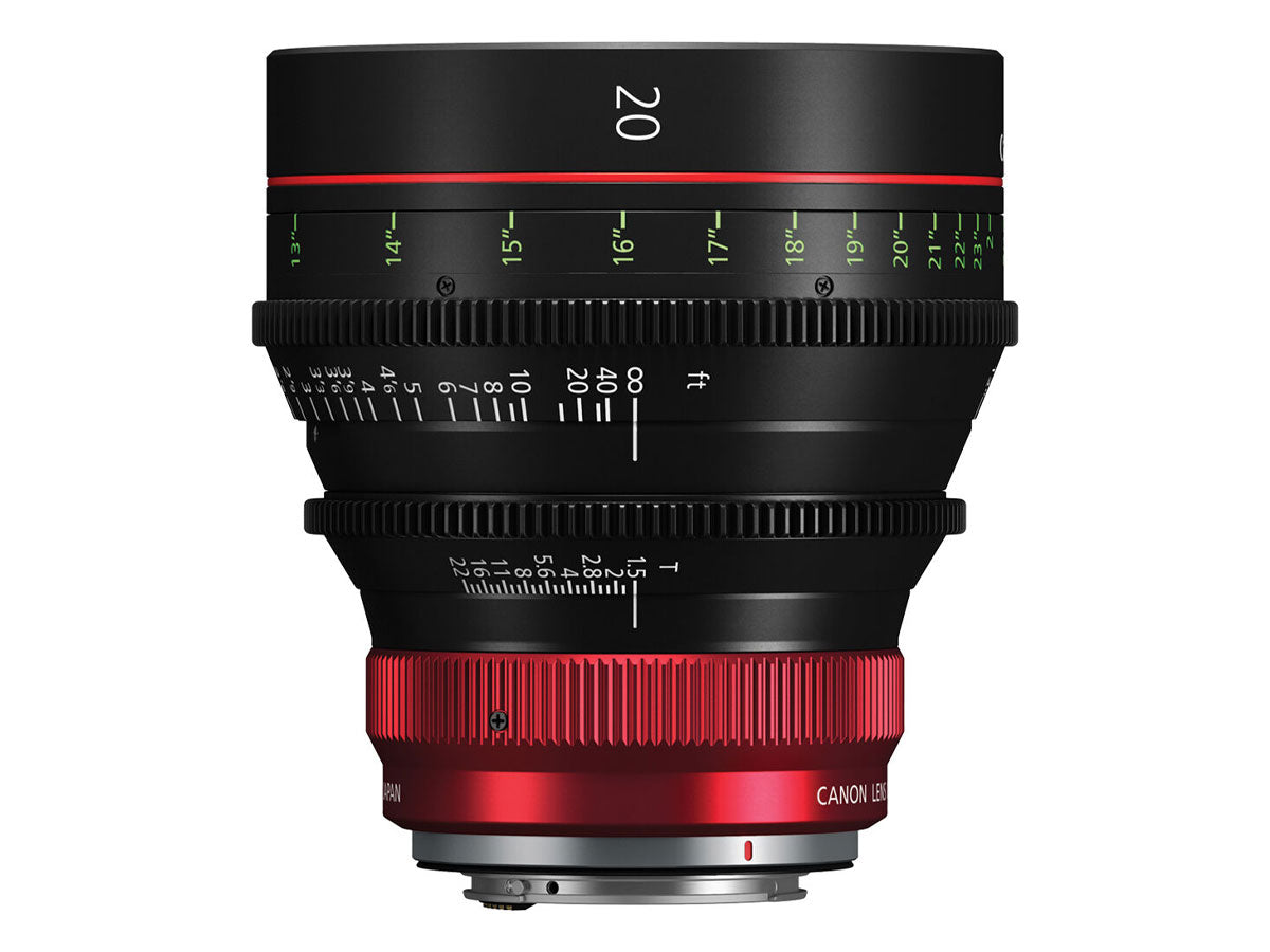 Canon CN-R 20mm T1.5 L F Prime Lens (Canon RF)
