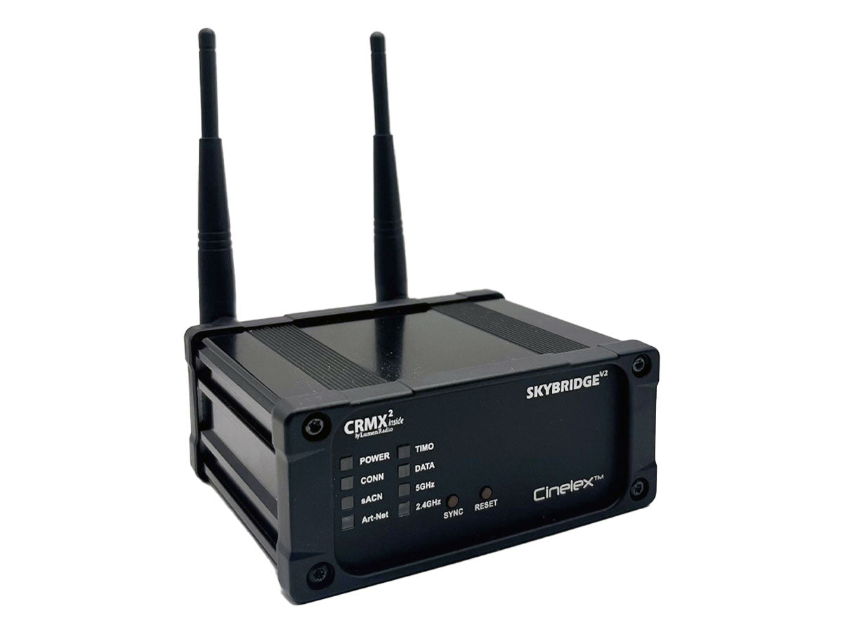 Cinelex SKYBRIDGE V2 - Wi-Fi Art-Net to Wireless DMX Converter