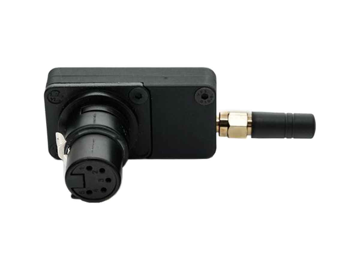 Cinelex SKYNODE-RDM USB-Powered Wireless DMX Receiver with 5-Pin XLR Male Connector