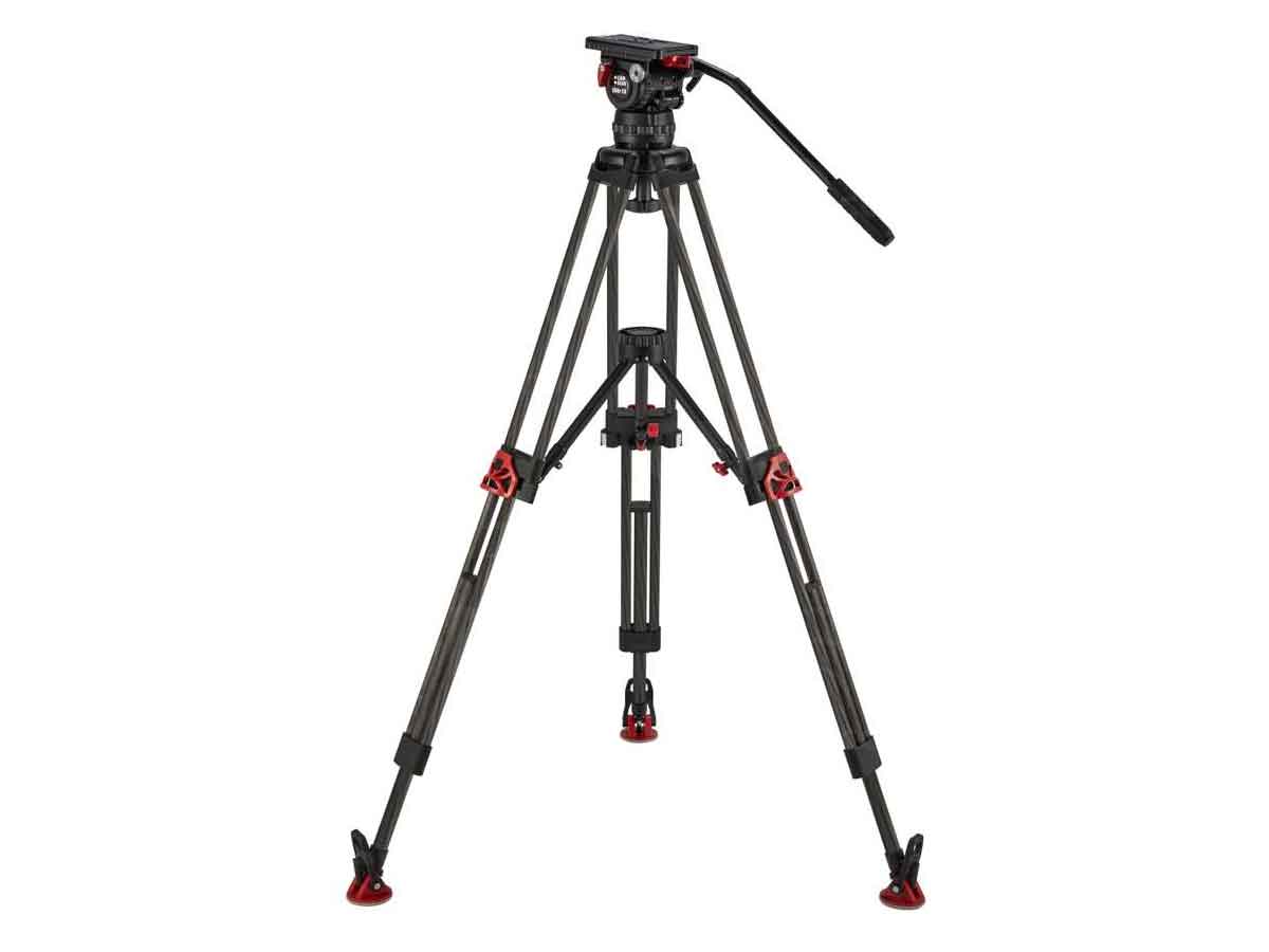 Camgear Carbon Fibre Tripod System with Elite 15 Fluid Head and Mid-Level Spreader