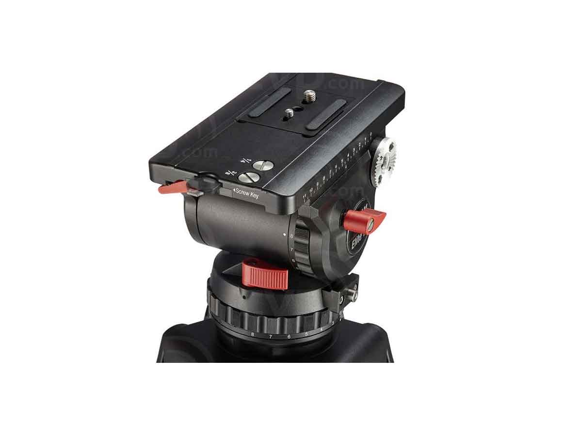 CamGear Carbon Fibre Tripod System with Elite 18 Fluid Head and Ground-Level Spreader