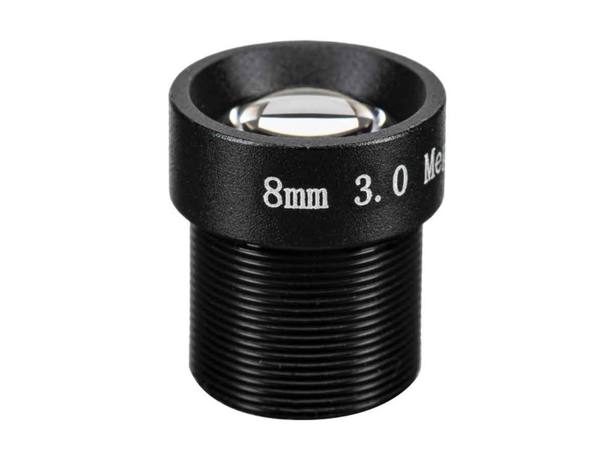 Marshall Electronics 8mm f/2.0 M12 3MP Lens for Select Marshall Cameras
