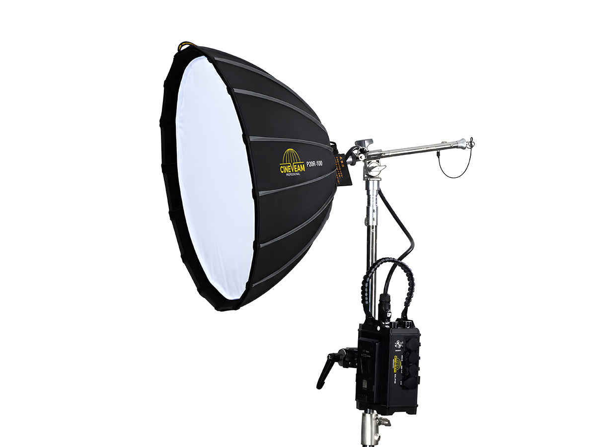 CINEVEAM PROFESSIONAL 2' (61 cm) ROUND RGBWW, DMX, CRMX, App - with case