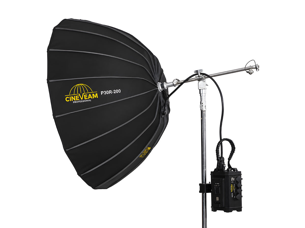 CINEVEAM PROFESSIONAL 3' (92 cm) ROUND RGBWW, DMX, CRMX, App App- with case
