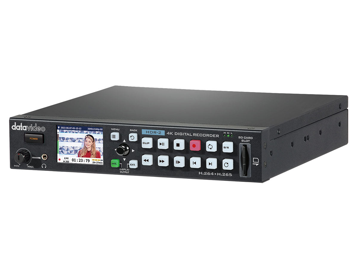 Datavideo HDR-2 4K Digital Recorder