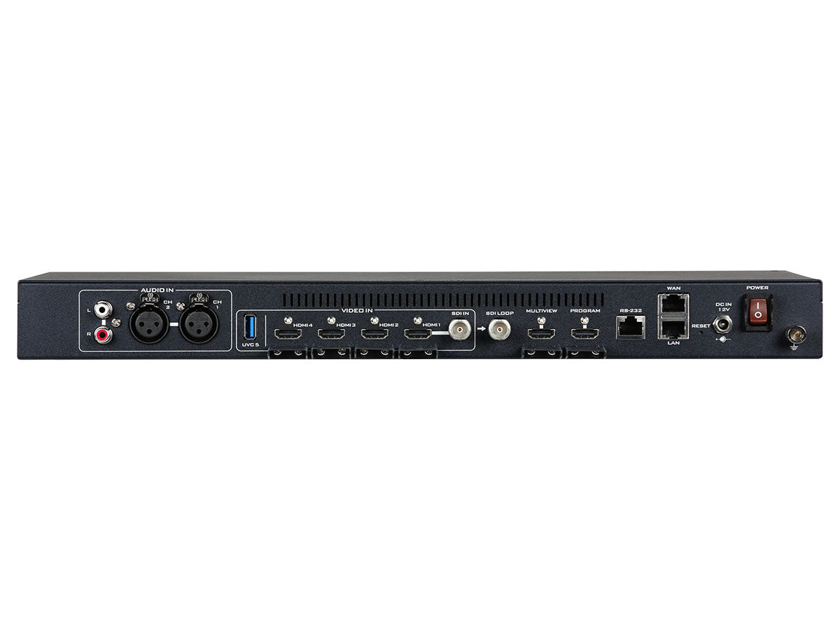 Datavideo iCast 10NDI - 5-Channel All-in-one Streaming Switcher