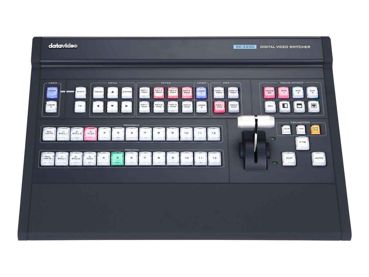 Datavideo SE-3200 HD 12-Channel Digital Video Switcher