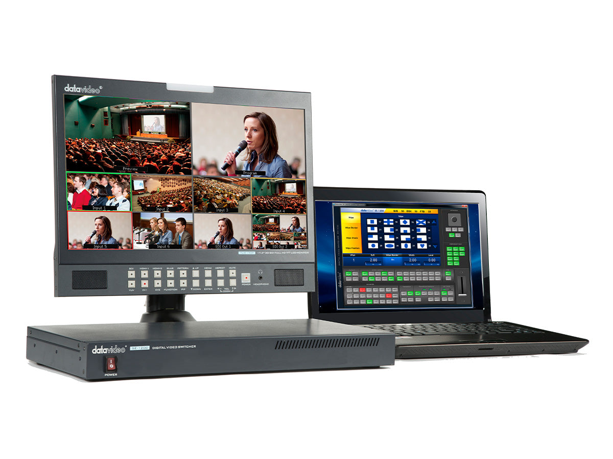 Datavideo SE-1200MU 6 Input Rackmount HD Mixer