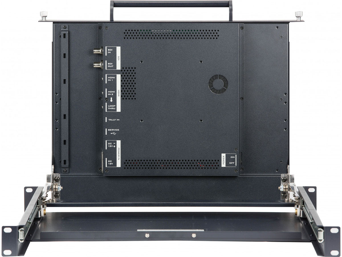 Datavideo TLM-170KM 17-inch ScopeView Production Monitor - 1U Foldable Rackmount