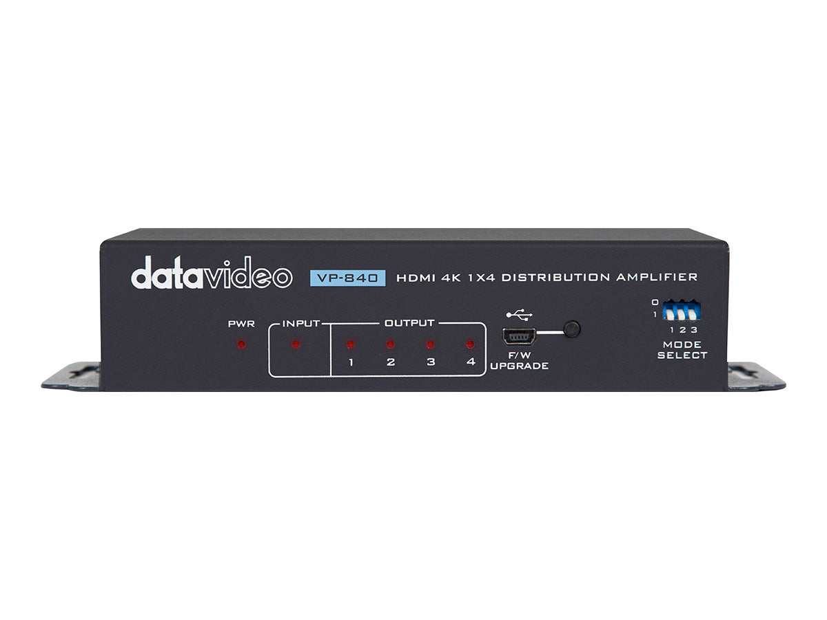 Datavideo VP-840 4K HDMI Distribution Amplifier 1x4