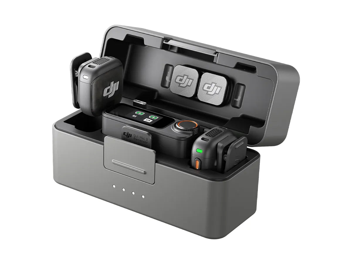 DJI Mic 3 (2 TX + 1 RX + Charging Case)