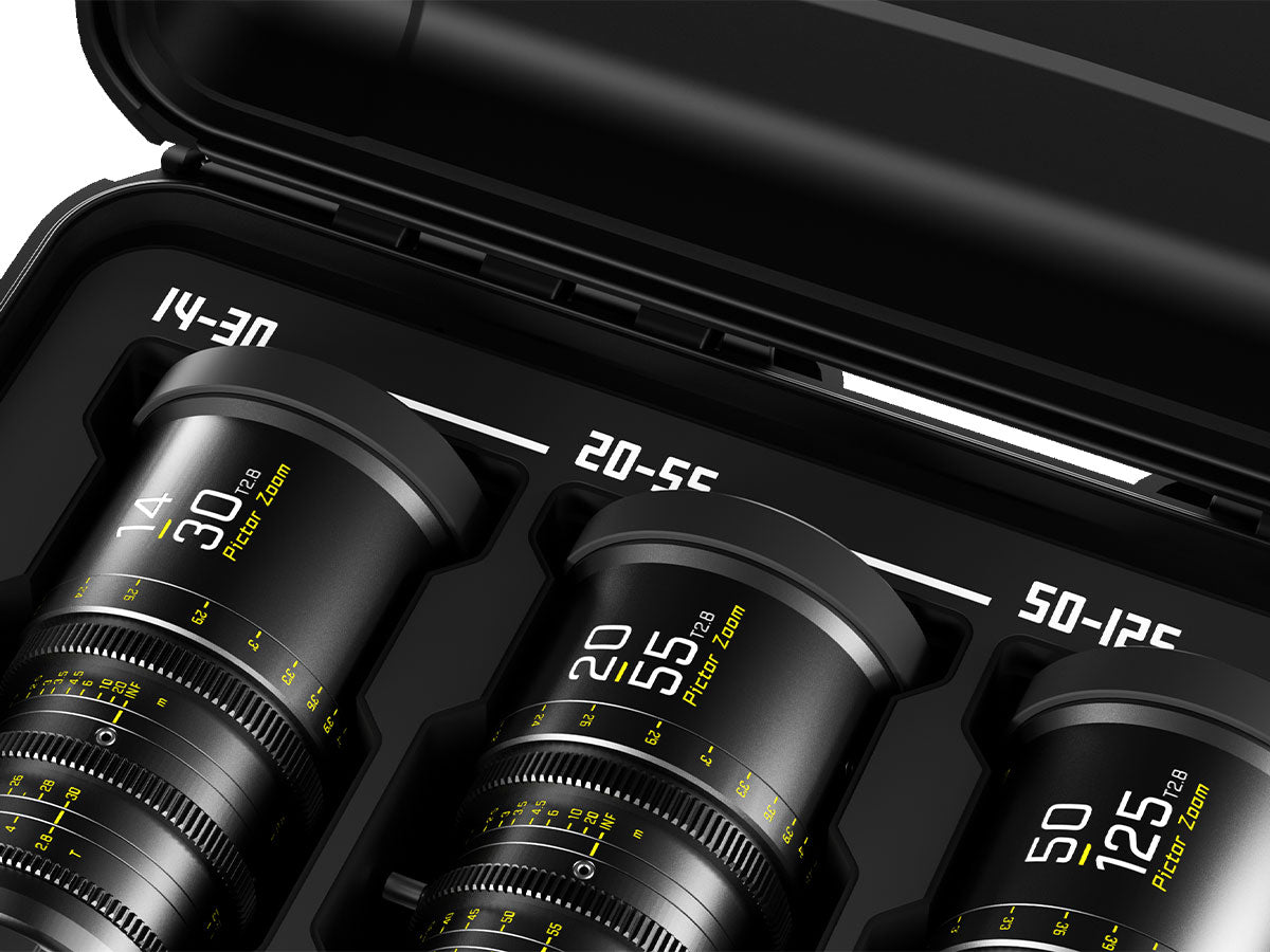 DZOFILM Pictor Zoom 3 Lens Kit - Black