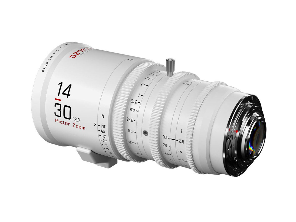 DZOFILM Pictor 14-30mm T2.8 Cine Zoom Lens - PL & EF Mount (White)