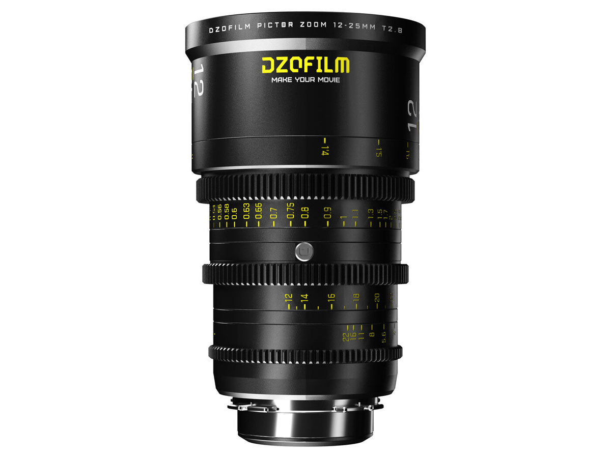 DZOFILM Pictor 12-25mm T2.8 (Black) - PL & EF Interchangable Mount