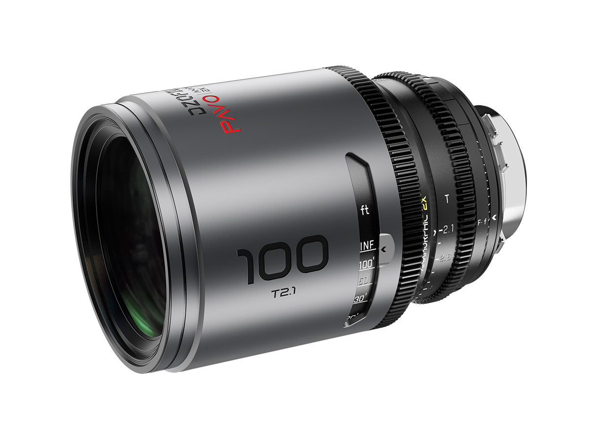 DZOFilm Pavo 2x Anamorphic Prime 100mm T2.1 - Neutral Coating (PL & EF Mounts)