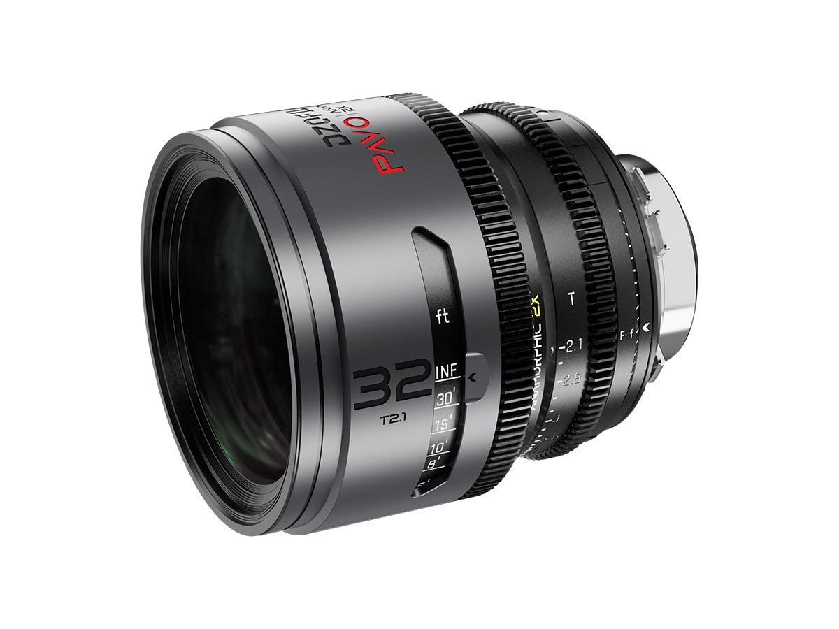 DZOFilm Pavo 2x Anamorphic Prime 32mm T2.1 - Neutral Coating (PL & EF Mounts)
