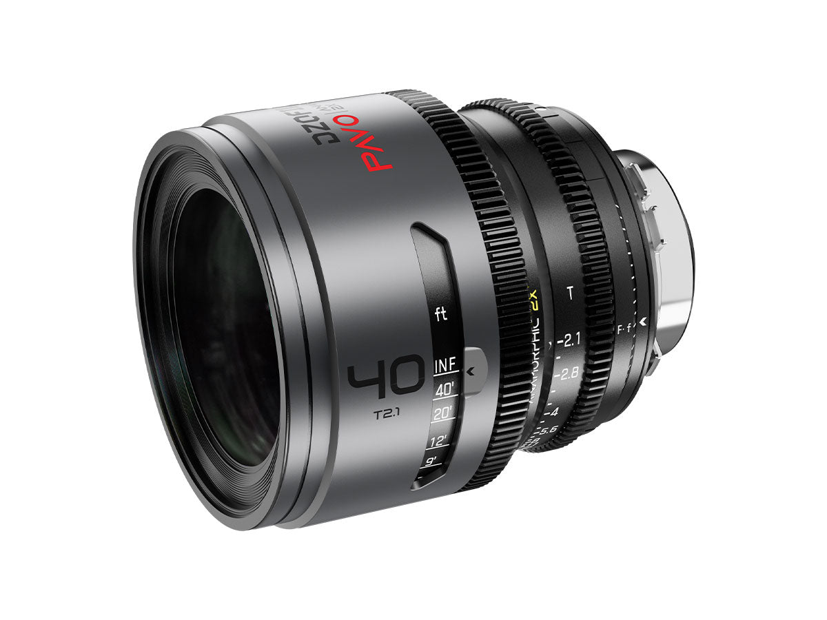 DZOFilm Pavo 2x Anamorphic Prime 40mm T2.1 - Neutral Coating (PL & EF Mounts)
