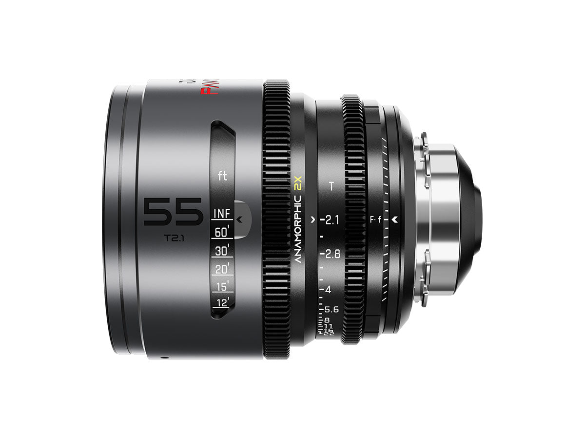 DZOFilm Pavo 2x Anamorphic Prime 55mm T2.1 - Neutral Coating (PL & EF Mounts)