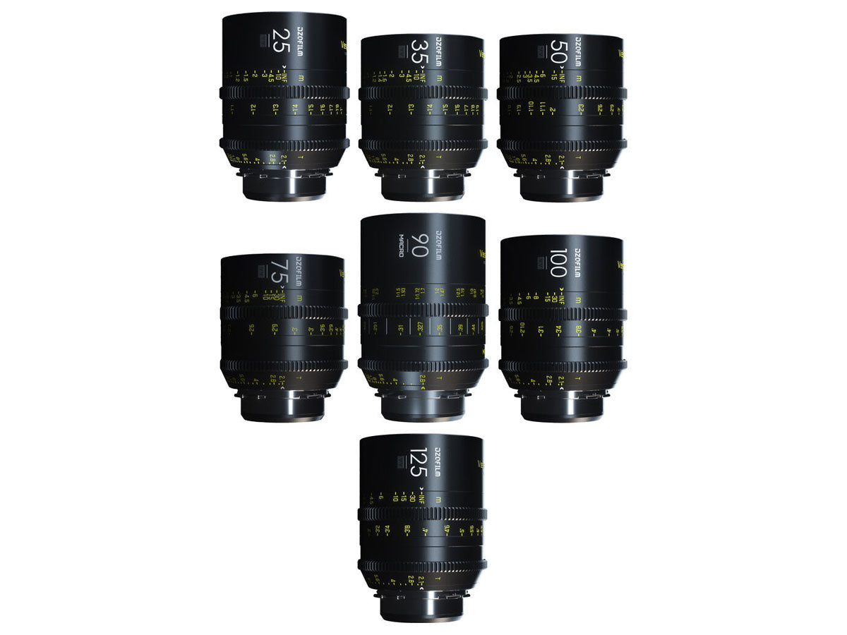 DZOFILM Vespid Prime Kit B T2.1/T2.8 - PL Mount (Imperial)
