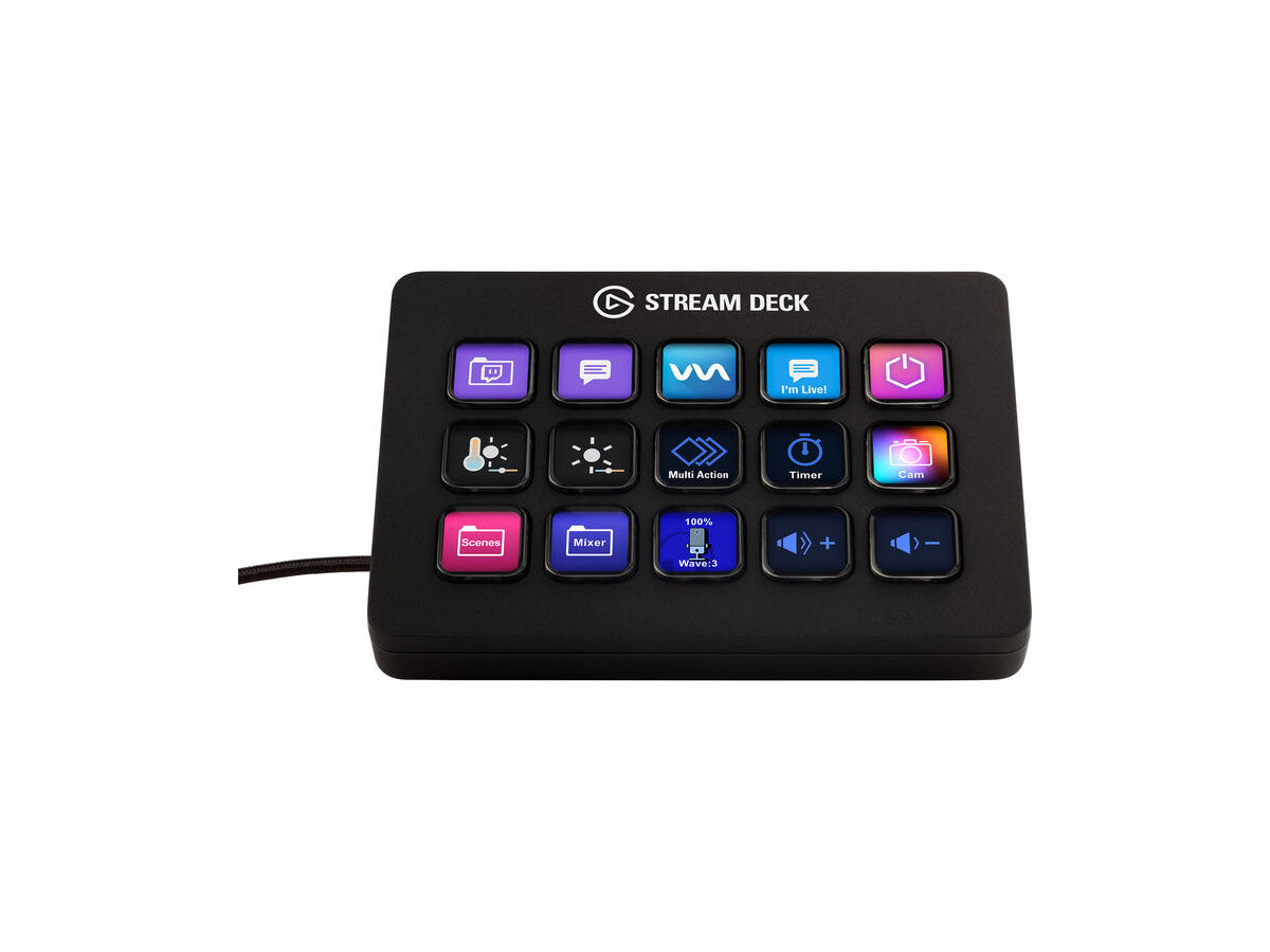 Elgato Stream Deck MK.2 (Black) Tactile Control Interface
