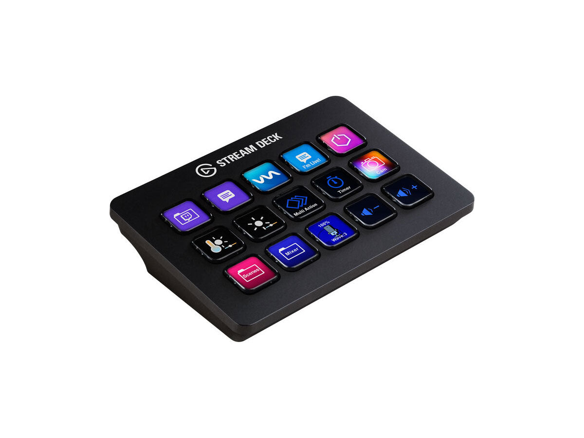 Elgato Stream Deck MK.2 (Black) Tactile Control Interface