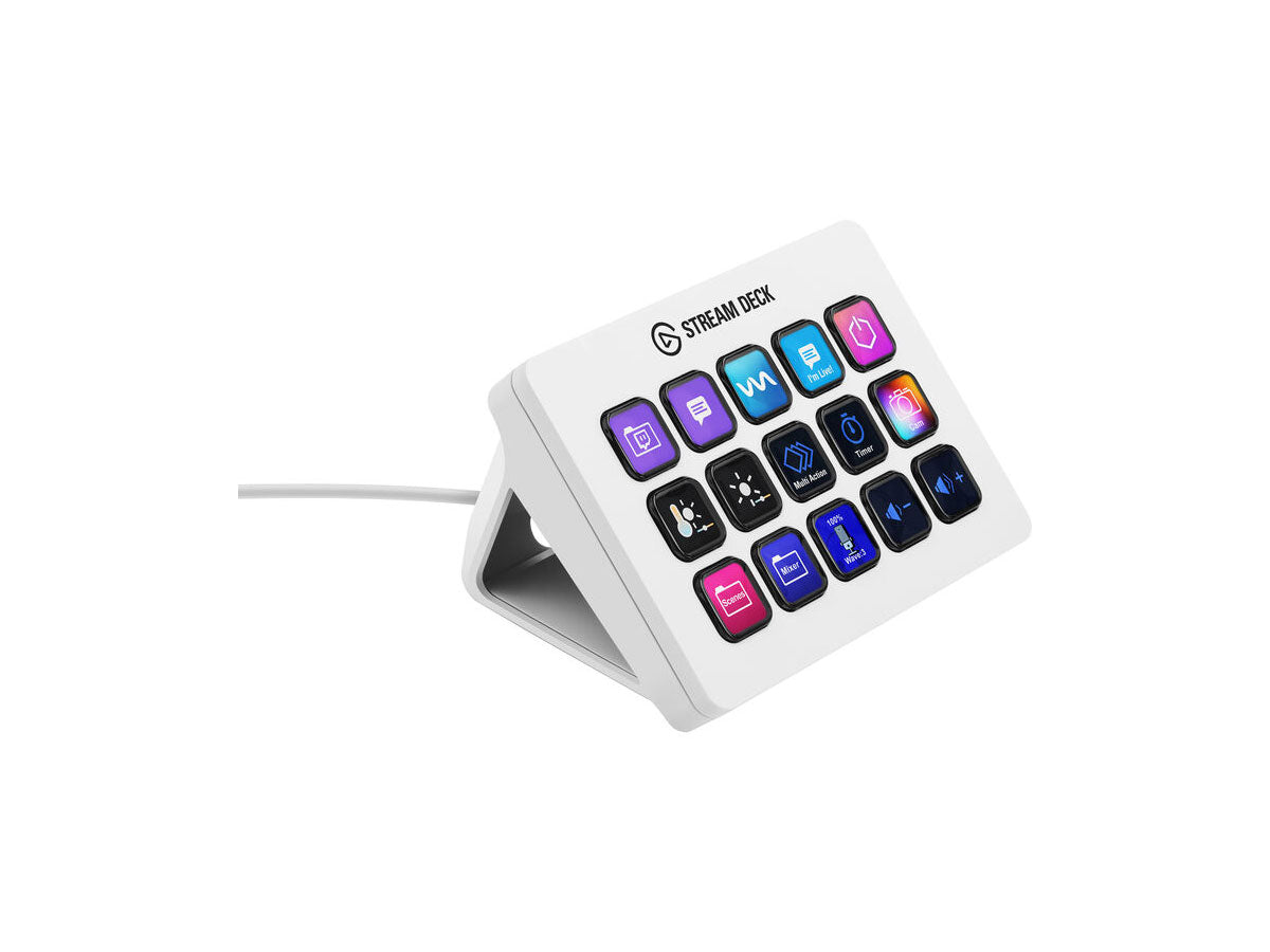 Elgato Stream Deck MK.2 (White) Tactile Control Interface