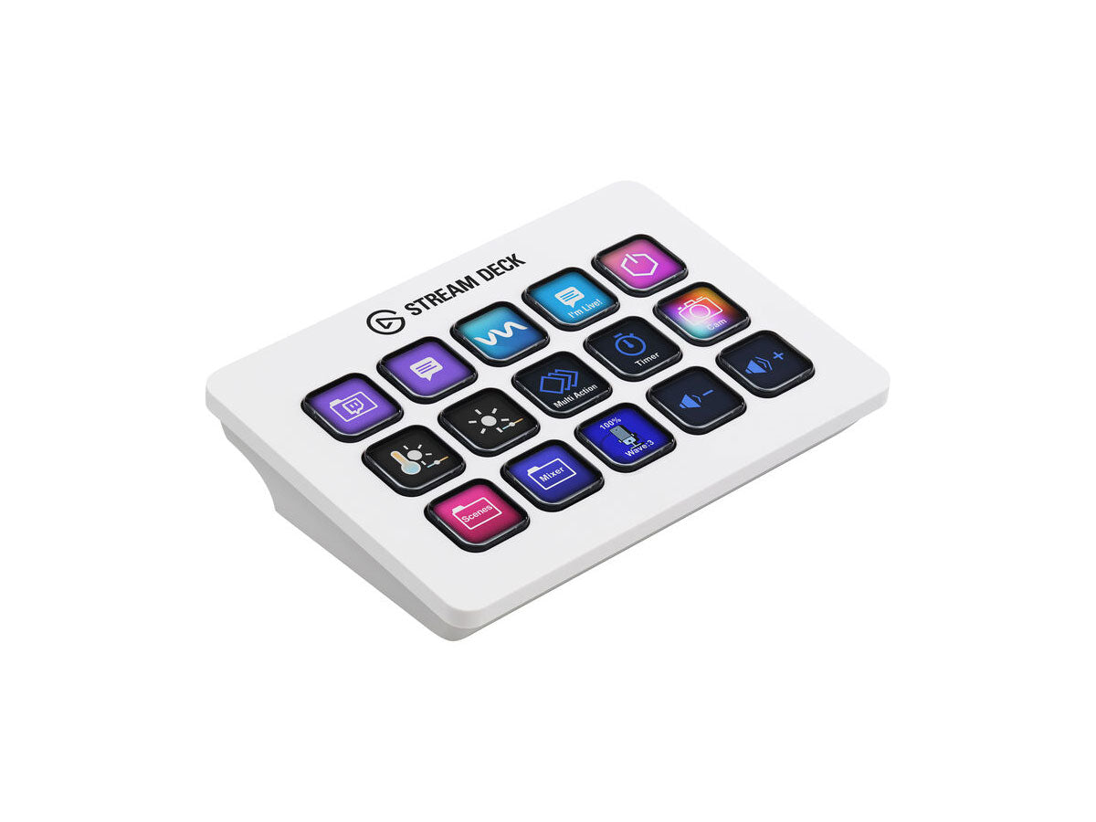 Elgato Stream Deck MK.2 (White) Tactile Control Interface