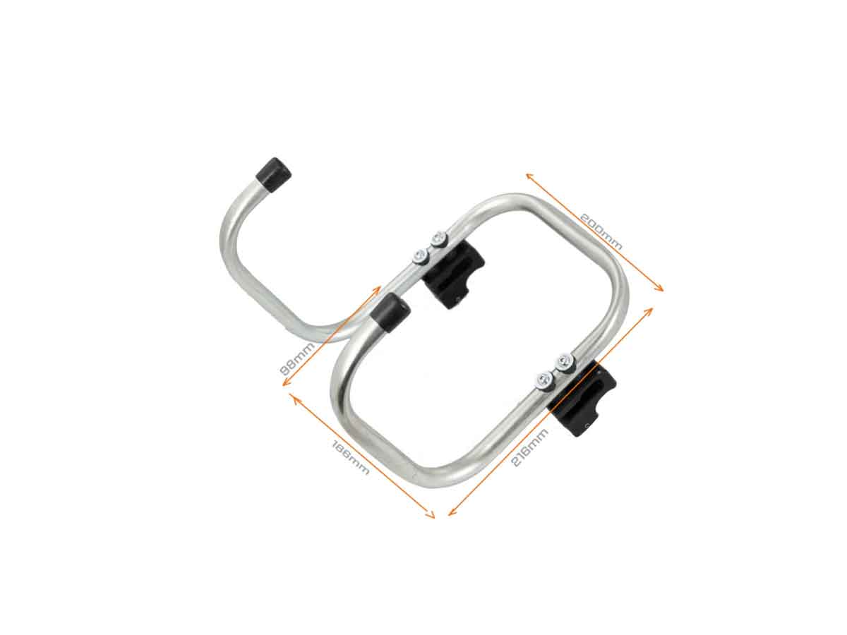 Filmcart Steel Double Hook (Wider Space)