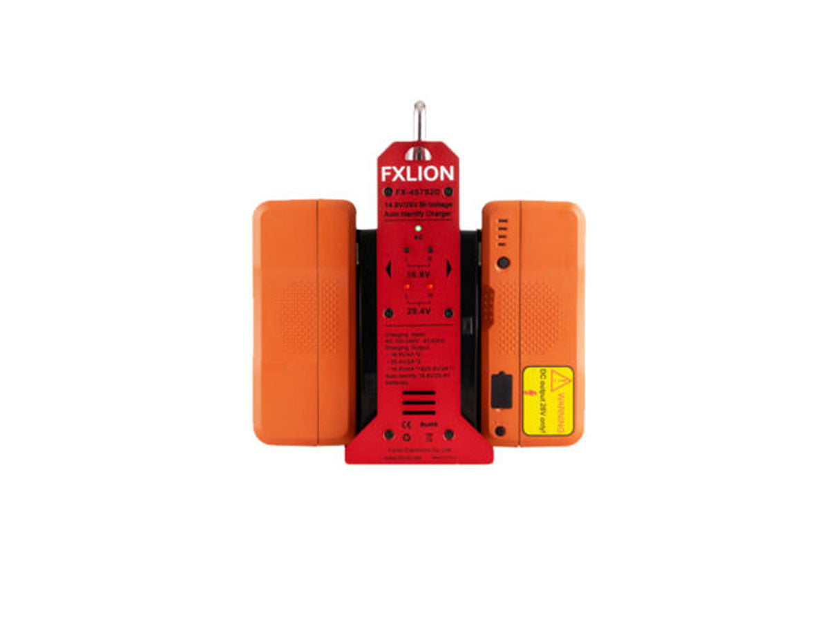 FXLION 2-CH Automatic Bi-Voltage Charger - V-Mount