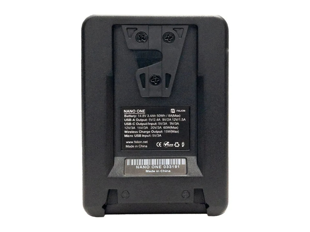 FXLION Nano One - Wireless 50Wh 14.8V V-Mount Lithium-Ion Battery