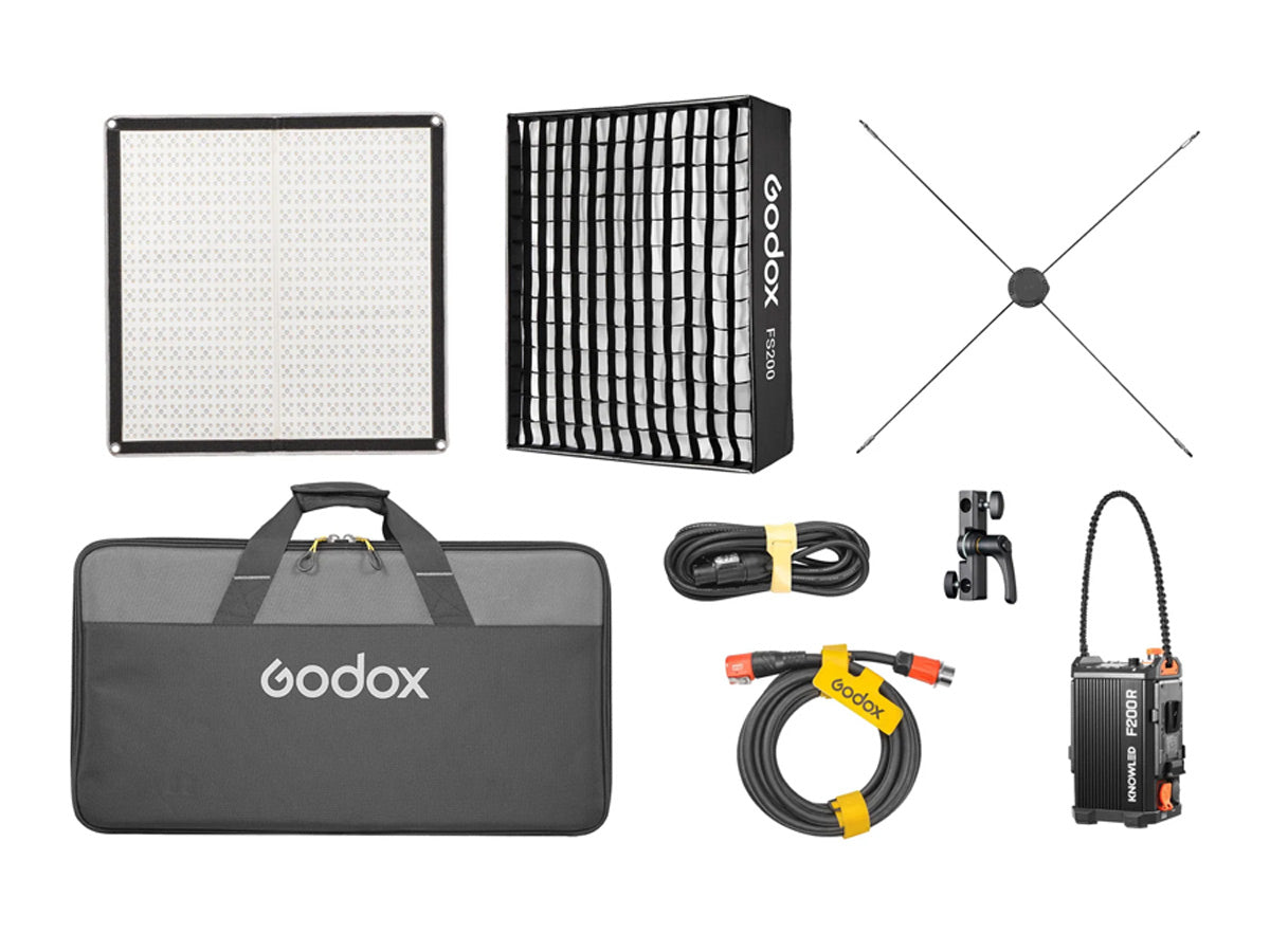 Godox F200R Kit 1 - Knowled Flexible RGB LED Light 60x60cm