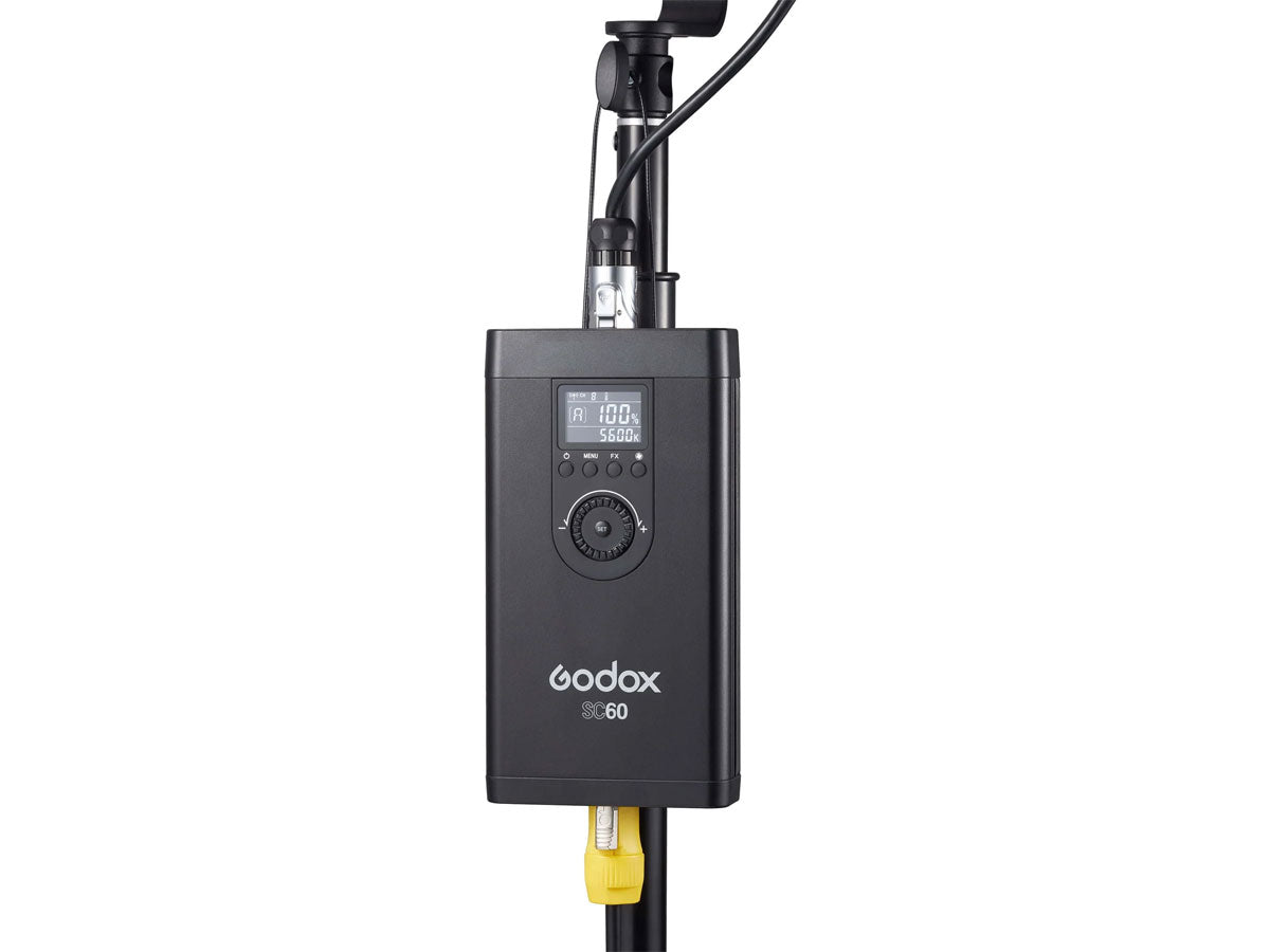 Godox S60Bi 60W 2800-6500K Focusable Dimmable LED Video Light