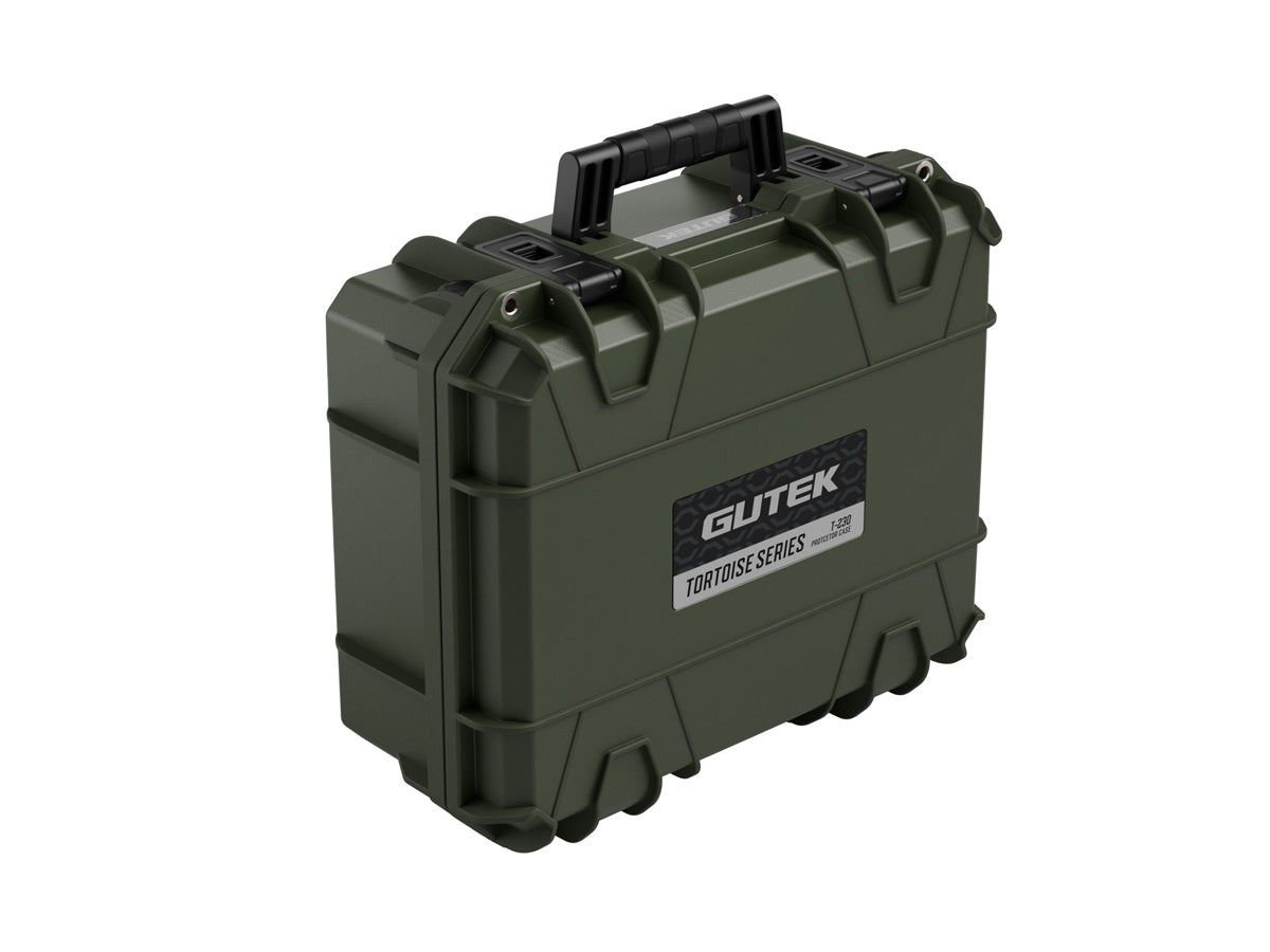 Gutek Tortoise Series T-230 Protector Case (Olive Drab Green)