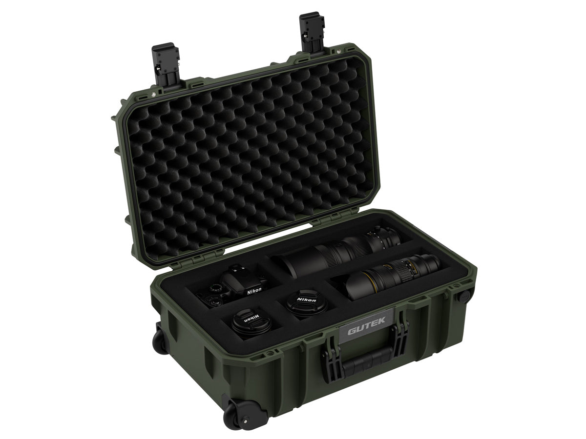 Gutek Tortoise Series T-300 Protector Case (Olive Drab Green)